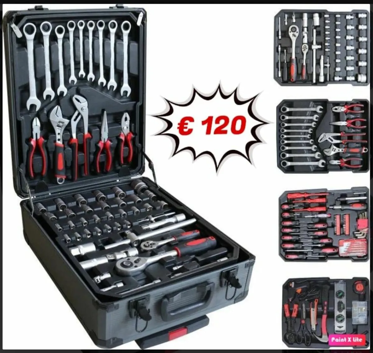 599 Pcs Tool Box With Tools / Tool Case