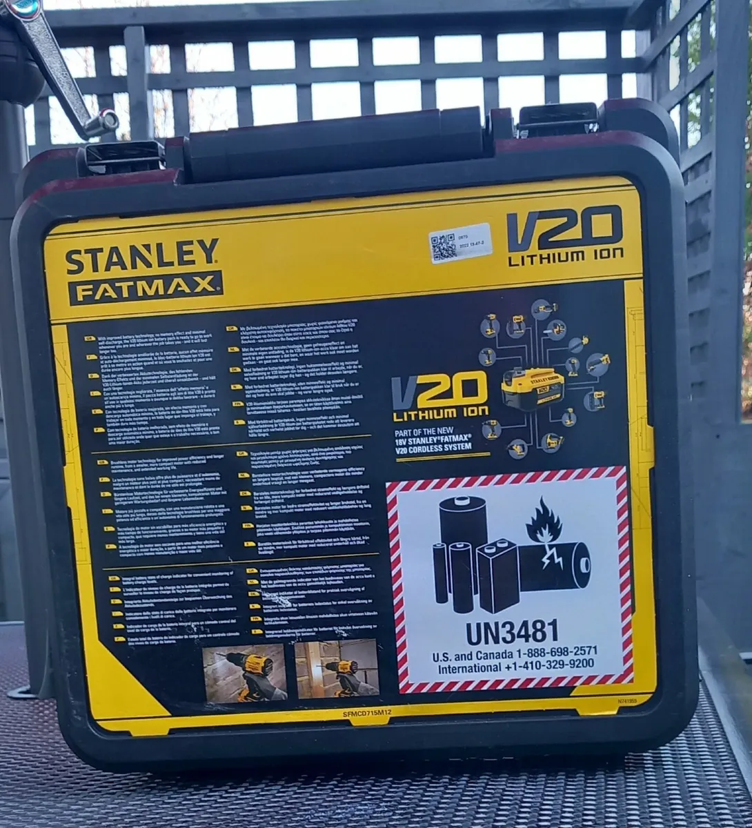 Stanley Fatmax Drill - Image 2