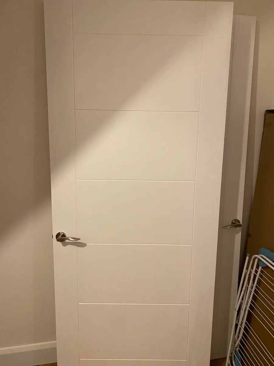 Brand new Deanta white internal fire doors (2) - Image 1
