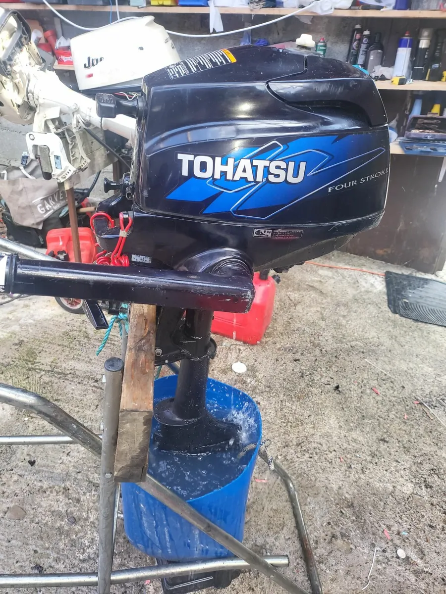 3.5 hp tohatsu 4 stroke UPDATE READ ADD THANKS - Image 1