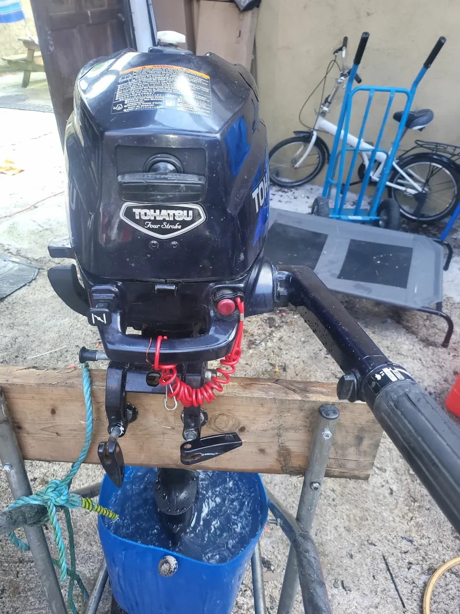 3.5 hp tohatsu 4 stroke UPDATE READ ADD THANKS - Image 1