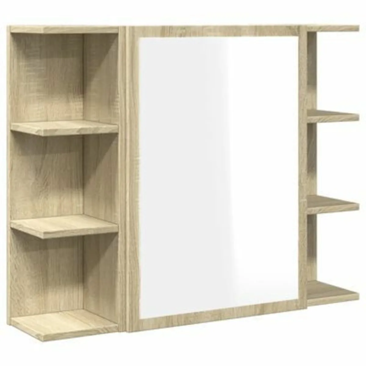 [Free P&P] New Bathroom Mirror Cabinet Sonoma - Image 2