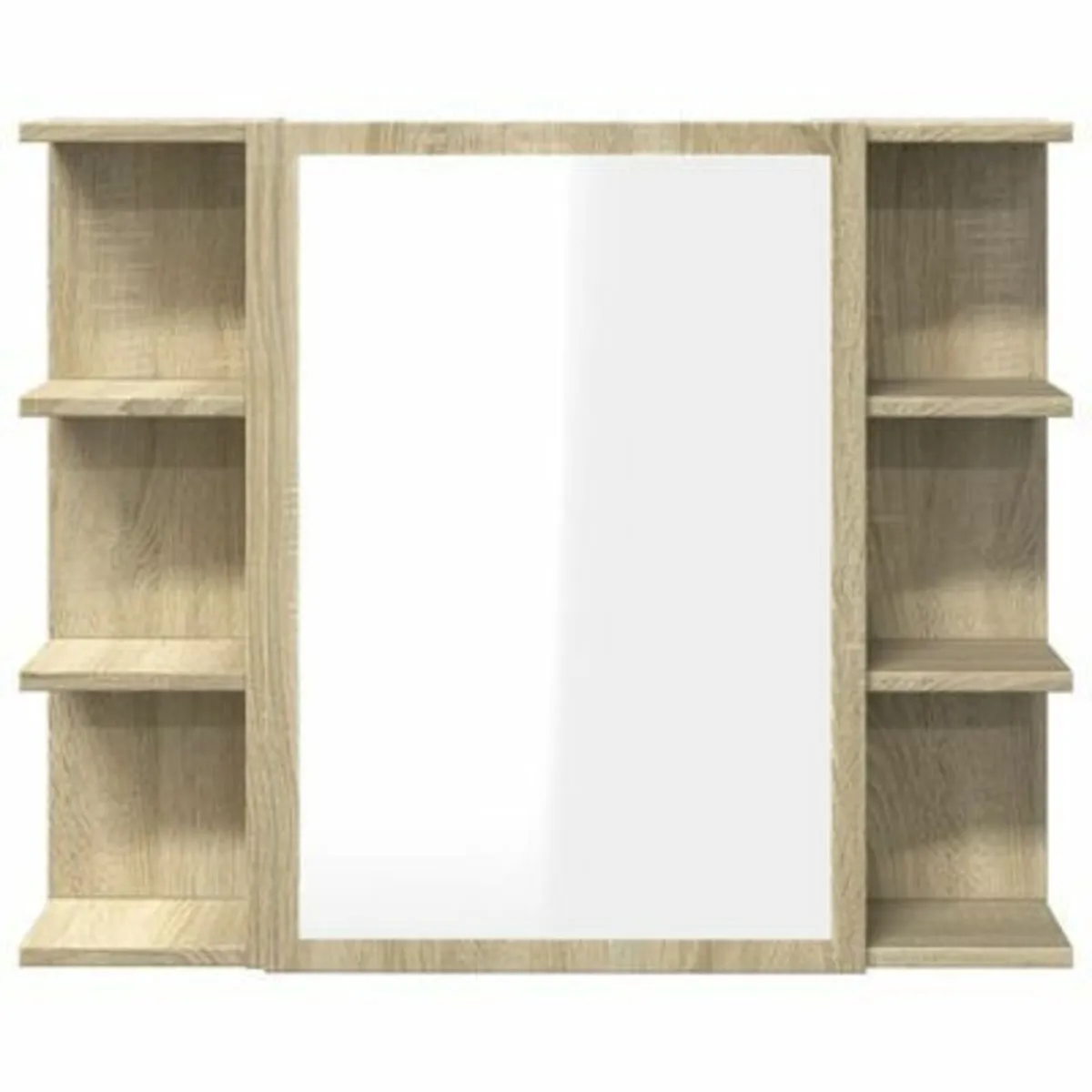 [Free P&P] New Bathroom Mirror Cabinet Sonoma - Image 3