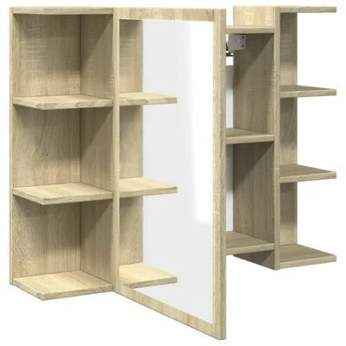 [Free P&P] New Bathroom Mirror Cabinet Sonoma - Image 4