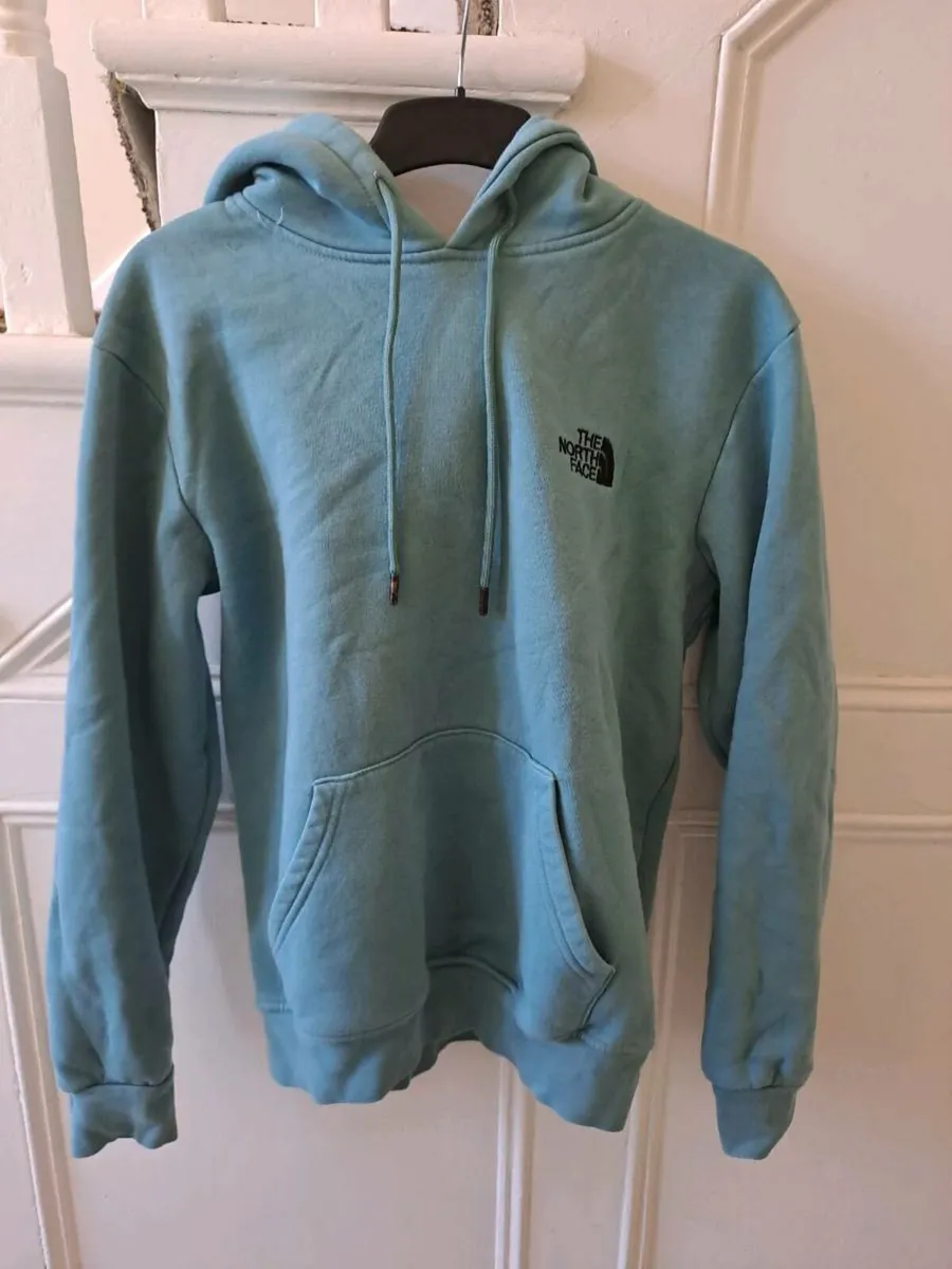 The North Face hoodie blue size S - Image 1