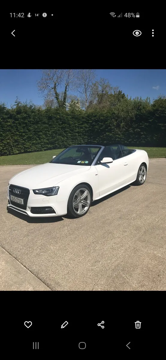 Audi A5 3.0 diesel Auto 205bhp - Image 1