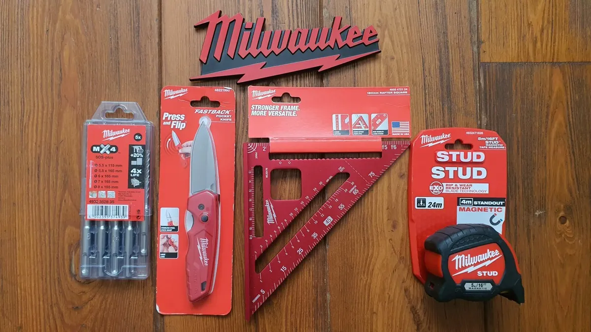 Milwaukee hand tools, tapes, screwdrivers, blades - Image 3