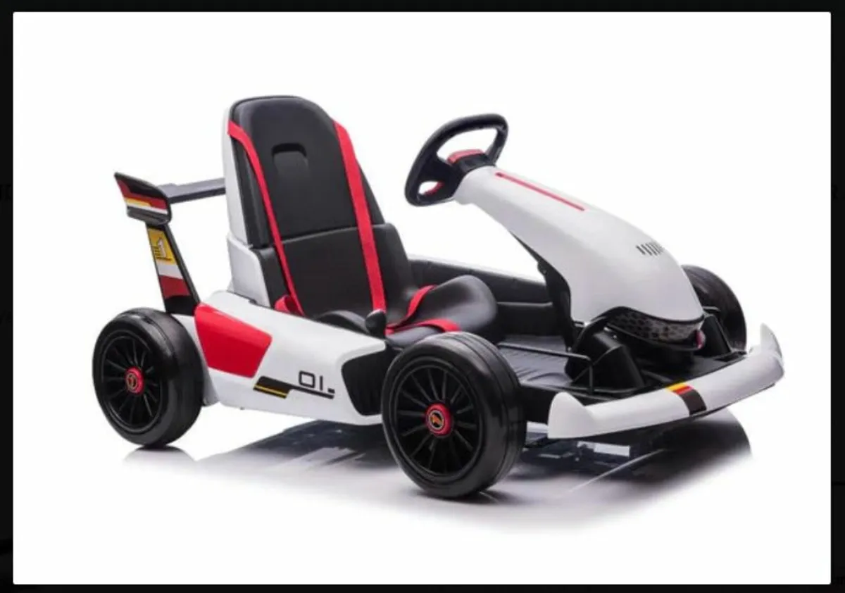 24V Kids’ Electric Go-Kart with Parental Control –