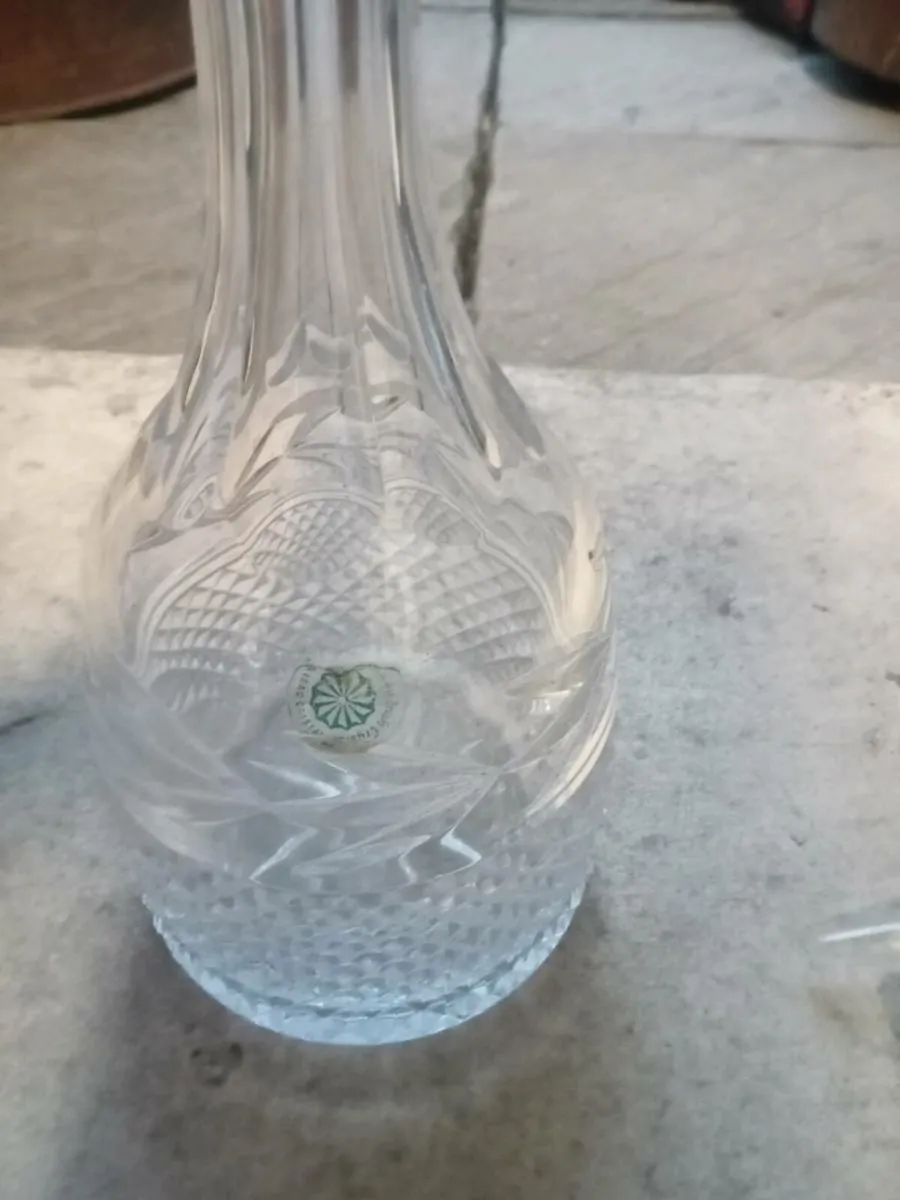 Waterford crystal decanter with a spare stopper - Image 1