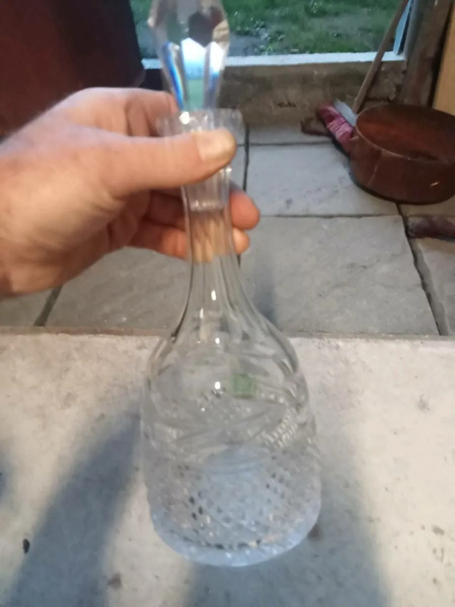 Waterford crystal decanter with a spare stopper - Image 4