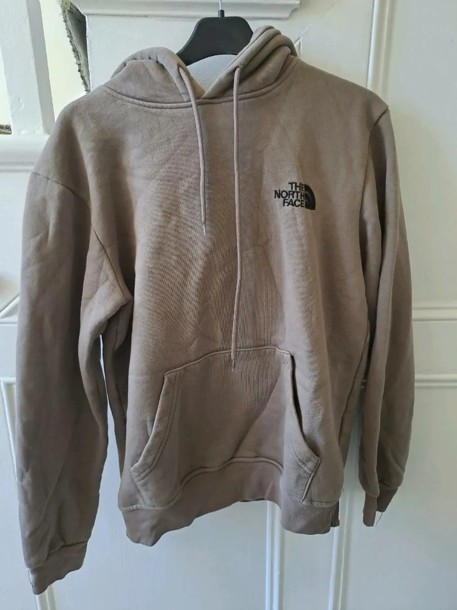 The North Face brown hoodie size S - Image 1