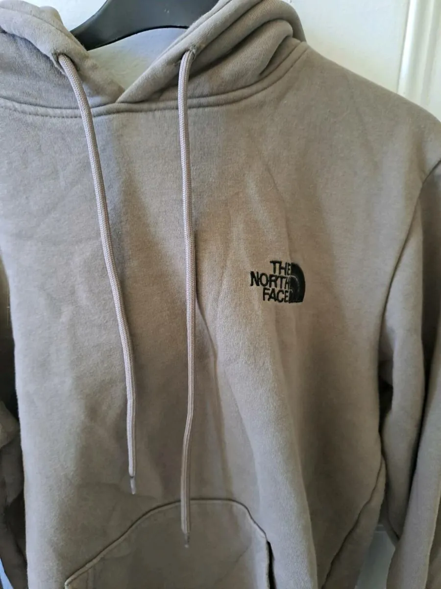 The North Face brown hoodie size S - Image 2
