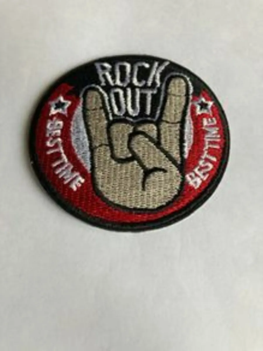 ROCK OUT Iron/Sew on patch