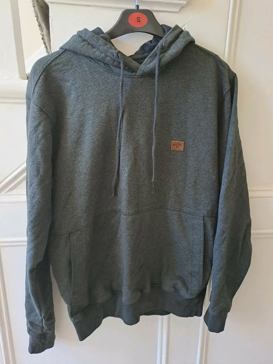 Billabong hoodie Size S charcoal - Image 1