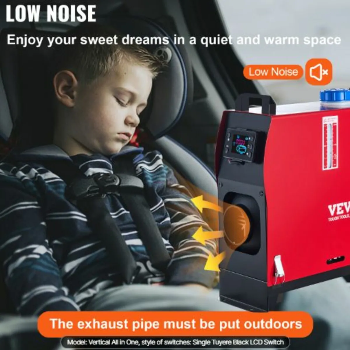 5KW Diesel Air Heater, All in One 12V Diesel - Image 3