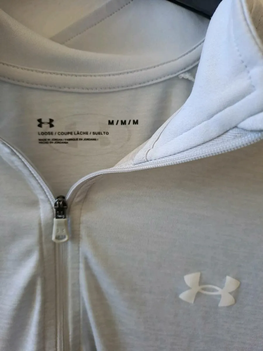 Under Armour Grey quarter zip top size M - Image 2