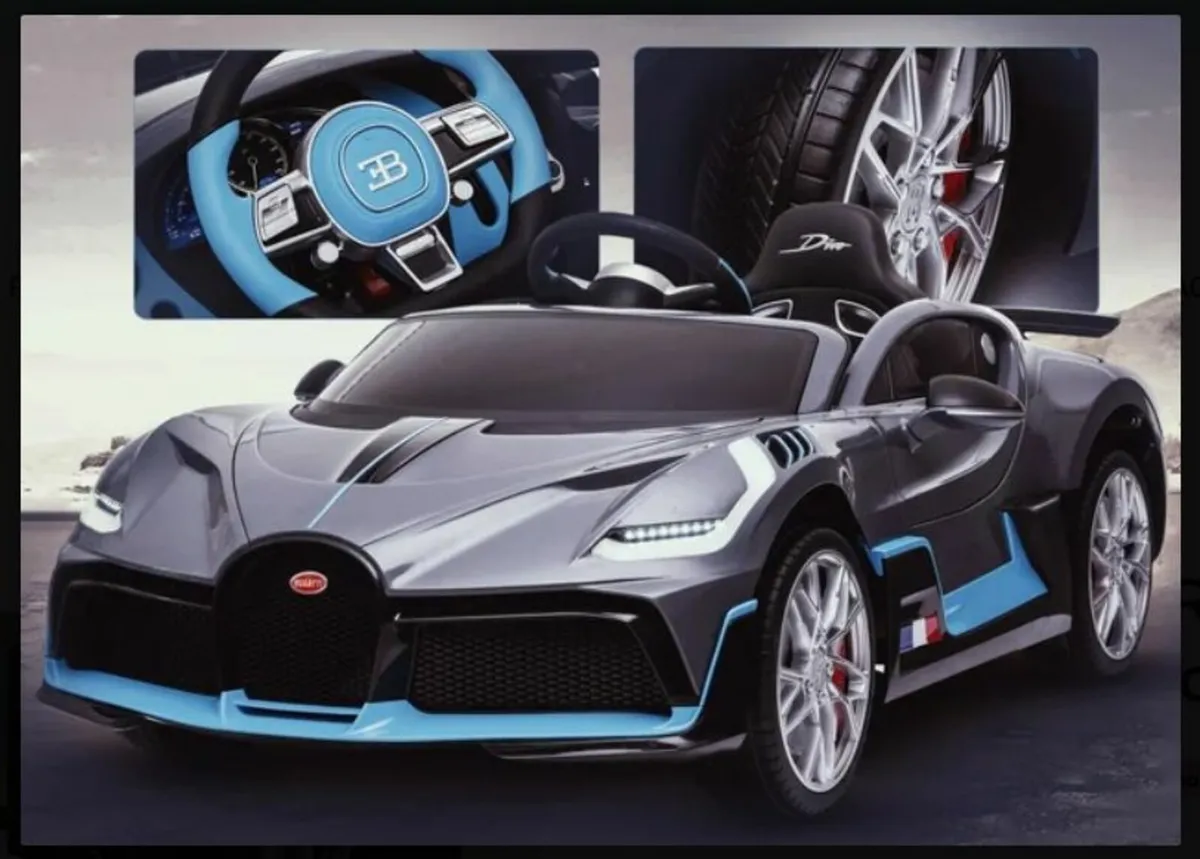 Bugatti Divo 12V Ride on Kids Electric with Remote