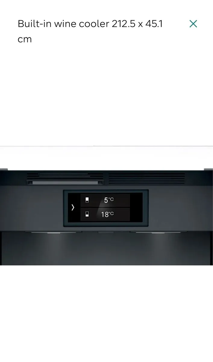 Siemens 1Q700 Built-in wine cooler 212.5 × 45.1 cm - Image 2