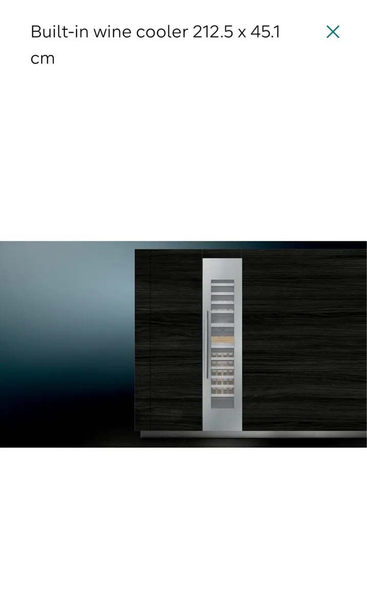 Siemens 1Q700 Built-in wine cooler 212.5 × 45.1 cm - Image 4