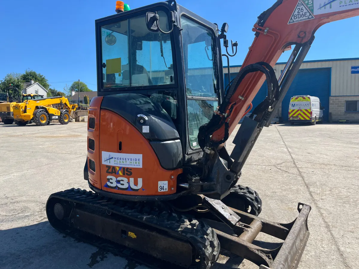 2022 Hitachi ZX33U-6 2500Hrs - MULLANS - Image 3