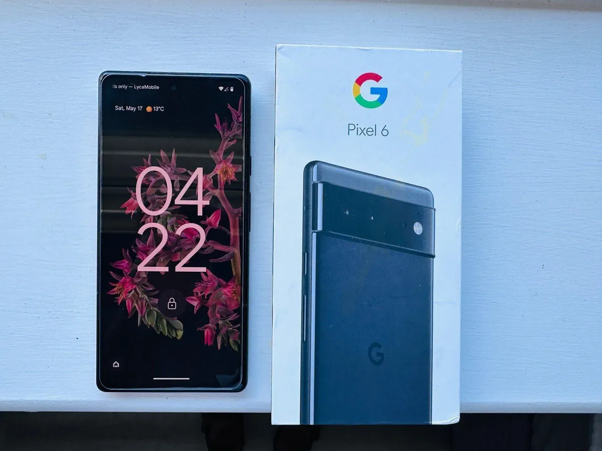 Google Pixel 6 128GB Stormy Black - Image 1
