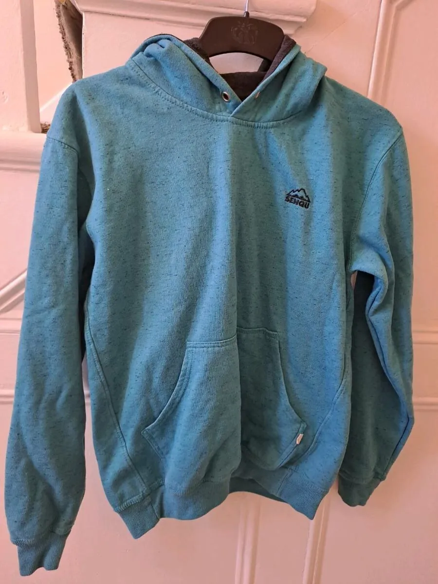 Senqu hoodie size S blue - Image 1