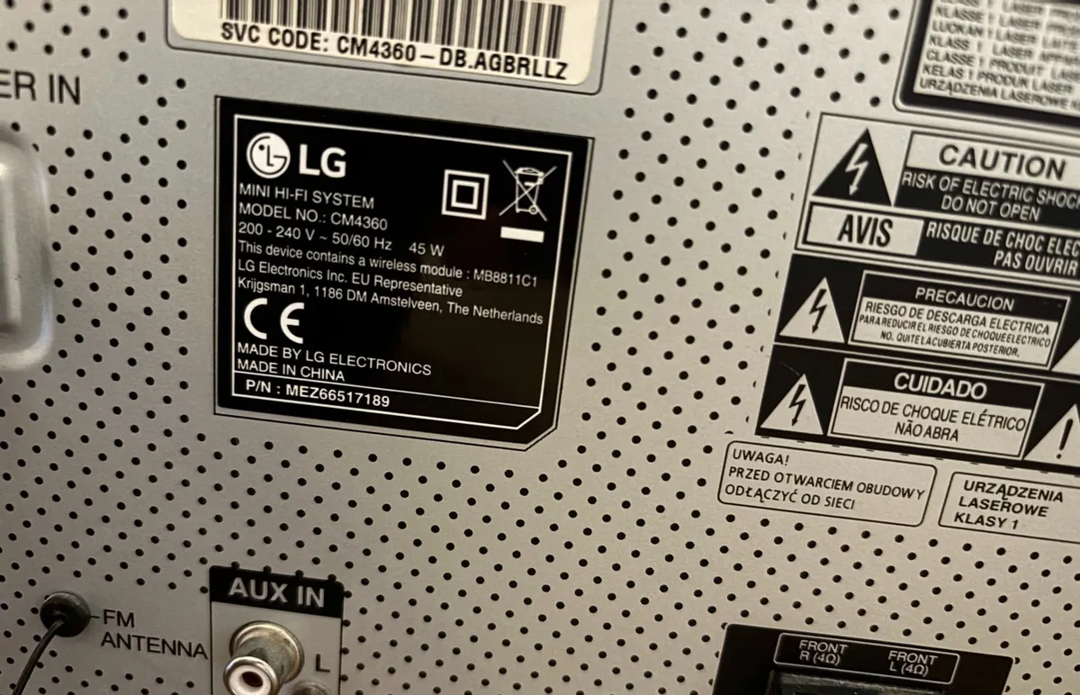 LG Sound System - Image 4