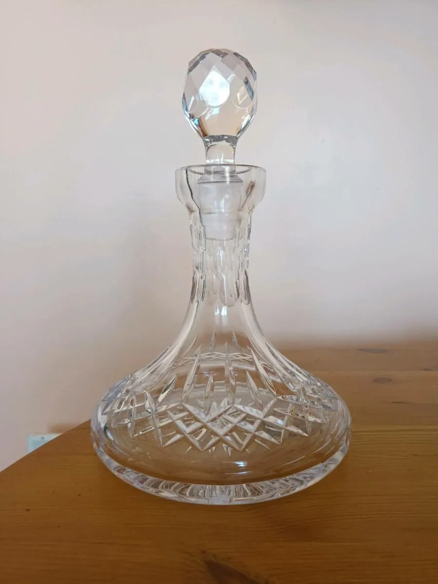 Exquisite  Cavan Crystal  Ship's  Decanter - Image 1