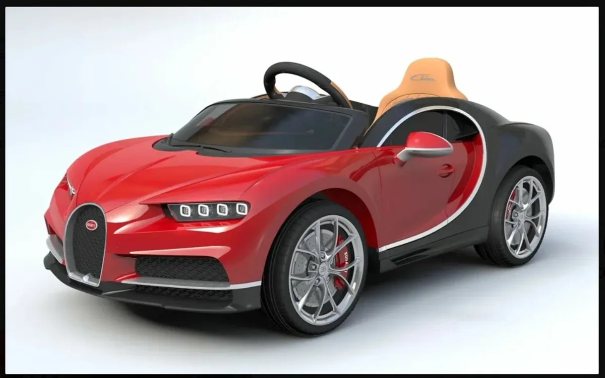 Licensed Bugatti Chiron 12V Ride on Kids Electric