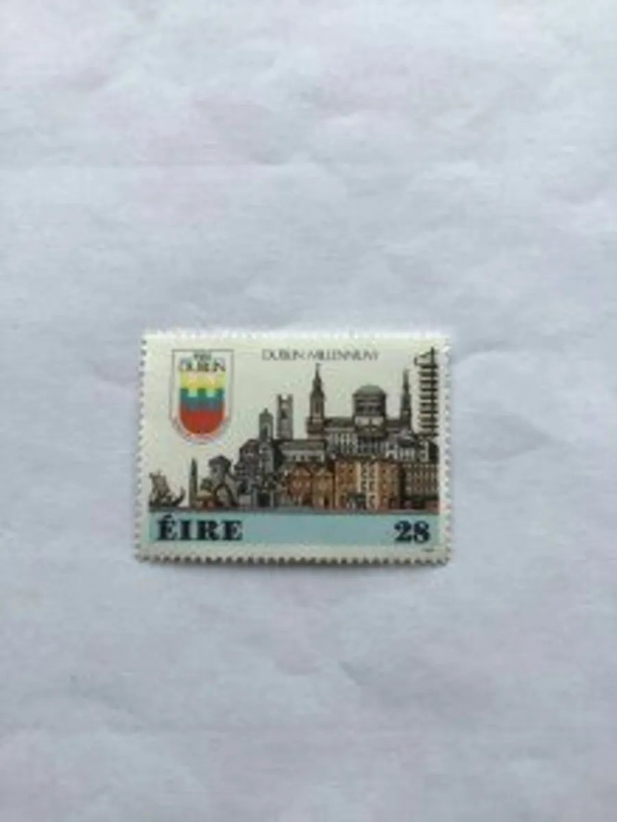 Rare 1988 Irish stamp - Dublin Millennium