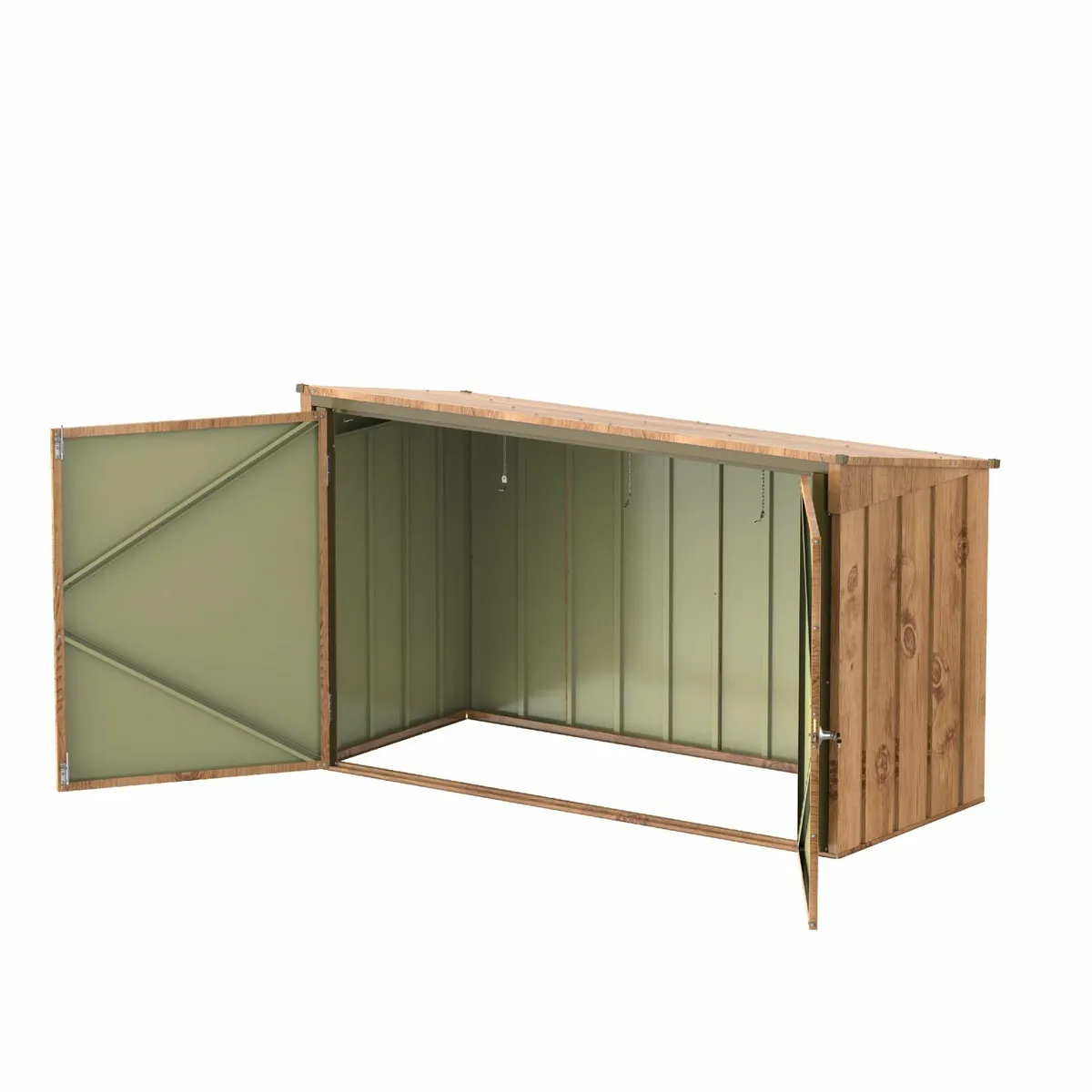 3 Wheelie bin - Metal Sheds 7x3- Free Delivery - Image 3