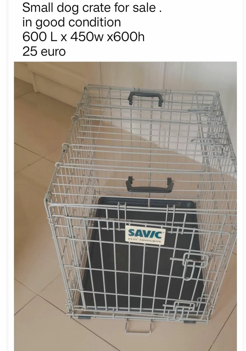 Medium size dog crate