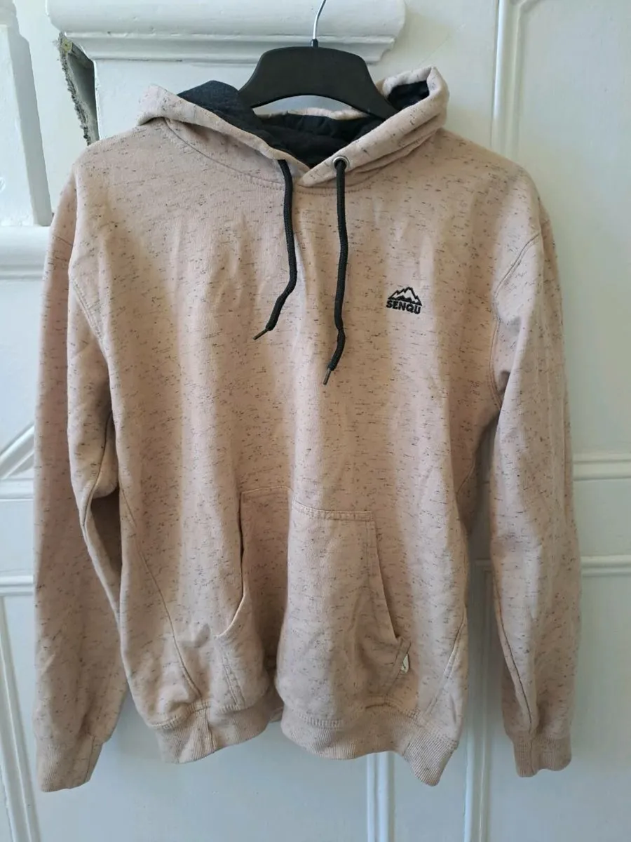 Senqu hoodie size M stone beige - Image 1