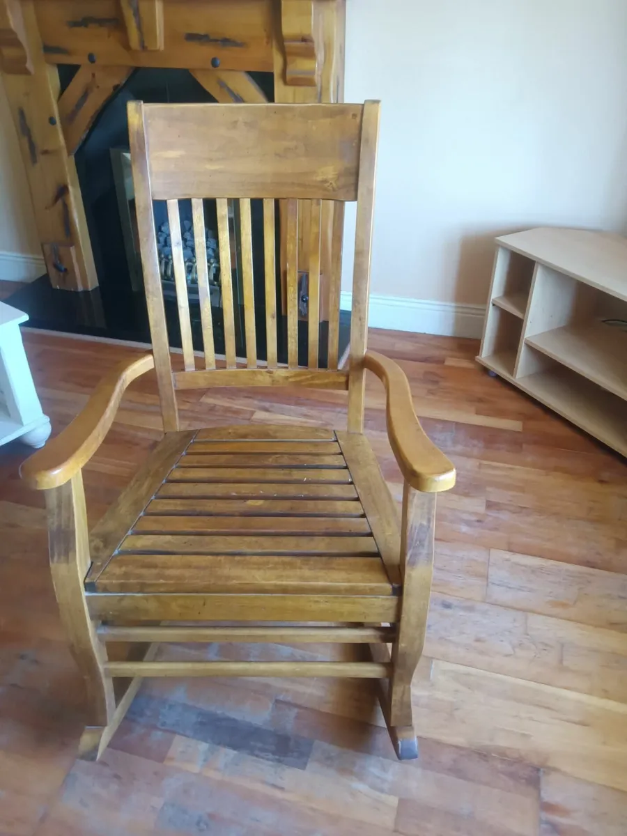 Antique rocking chair - Image 4