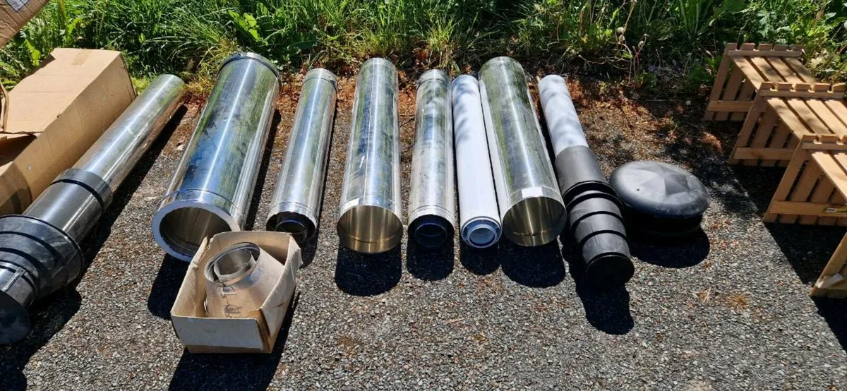 Flue, twin wall, insulated various sizes - Image 1