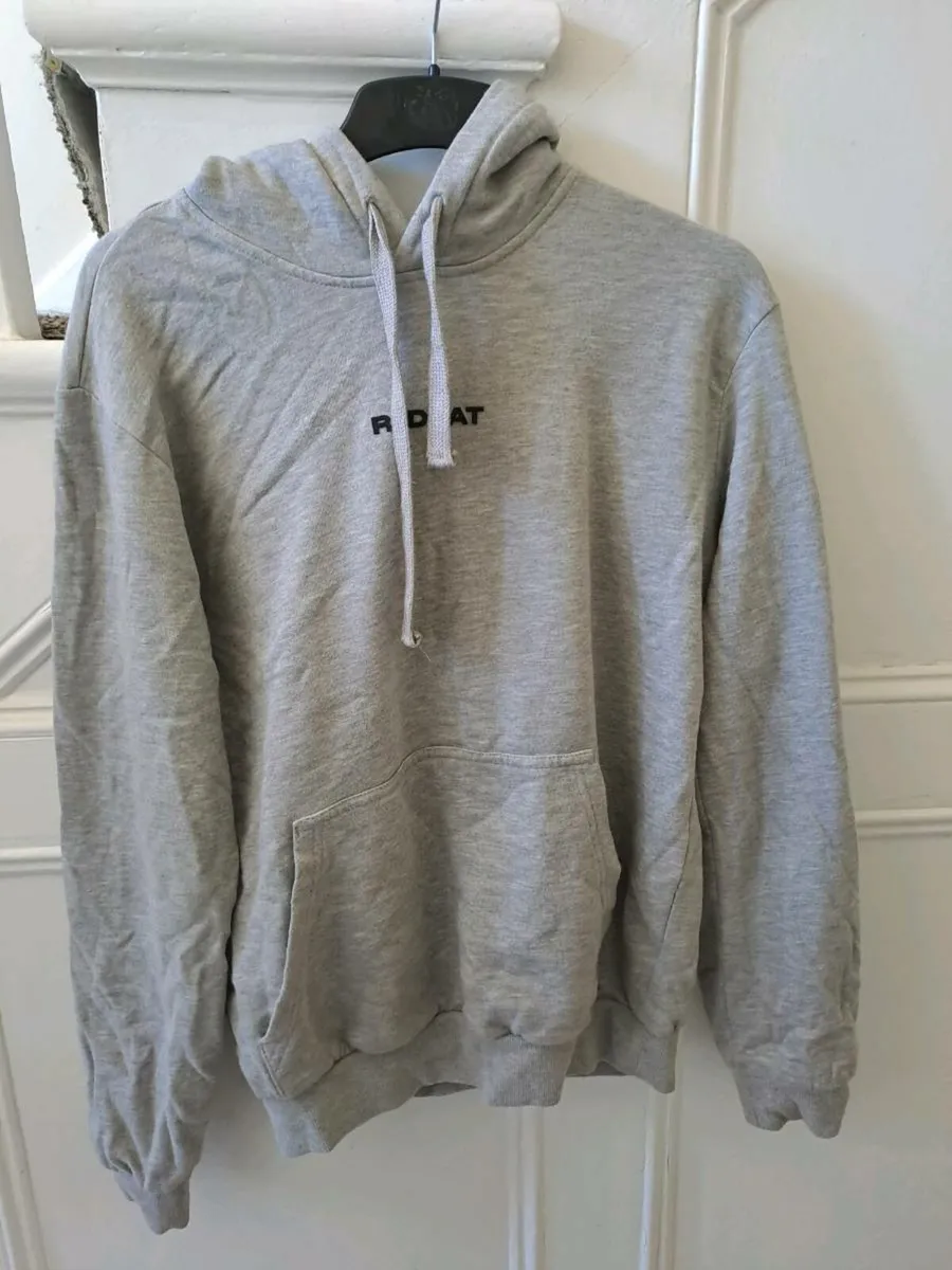 Redback hoodie grey size S - Image 1