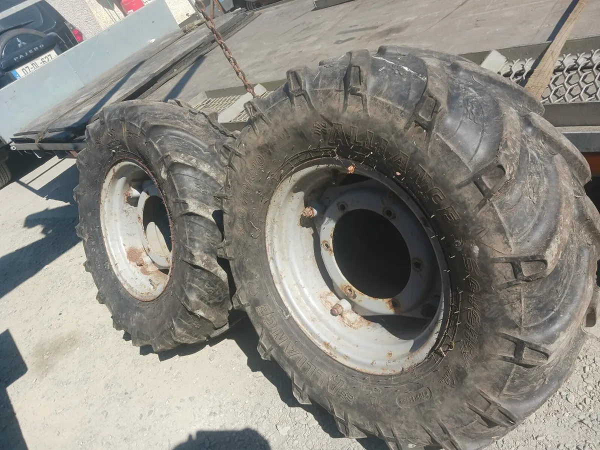 Tractor Rims & Tyres - Image 1