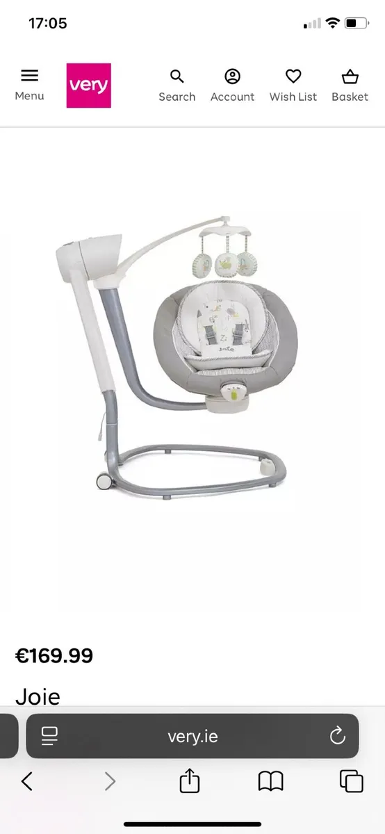 Joie - BB Serina Swivel Natures Alphabet - Image 1