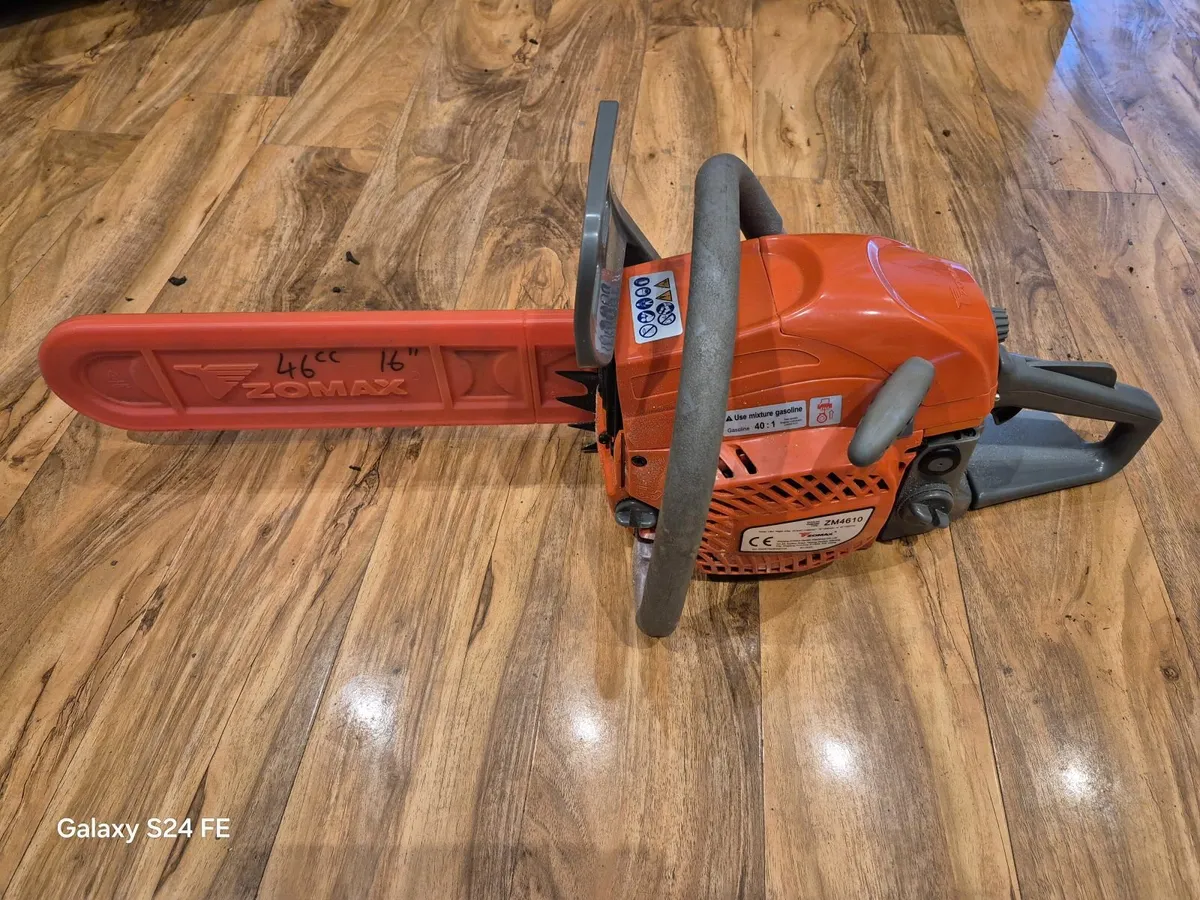Chainsaw one month old receipt included