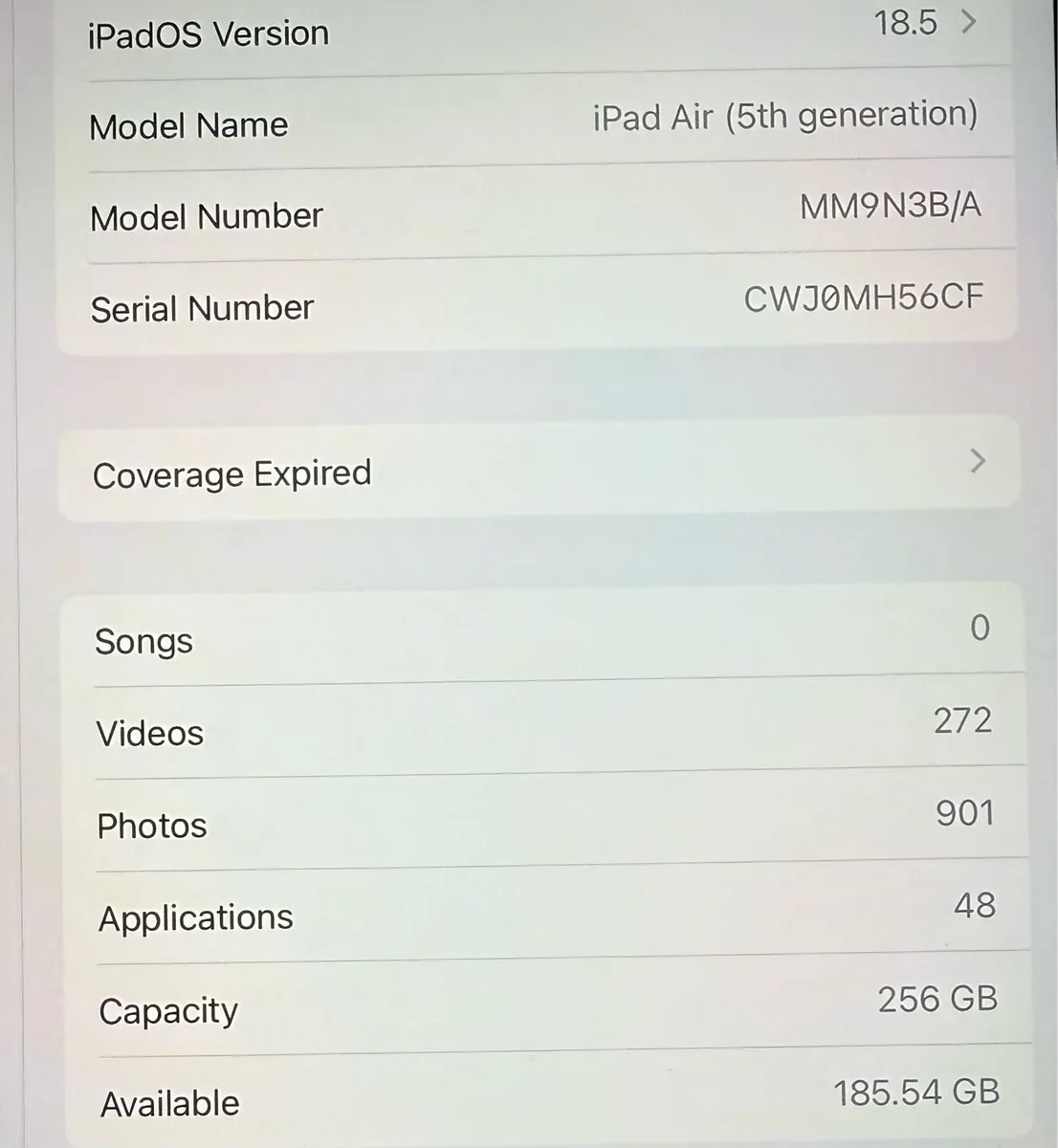 iPad Air 5th Generation 256GB blue w/ Accessories - Image 3