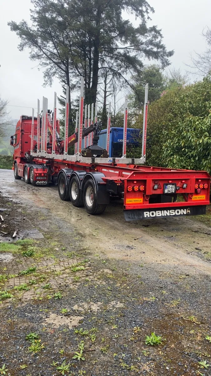 Robison timber trailer