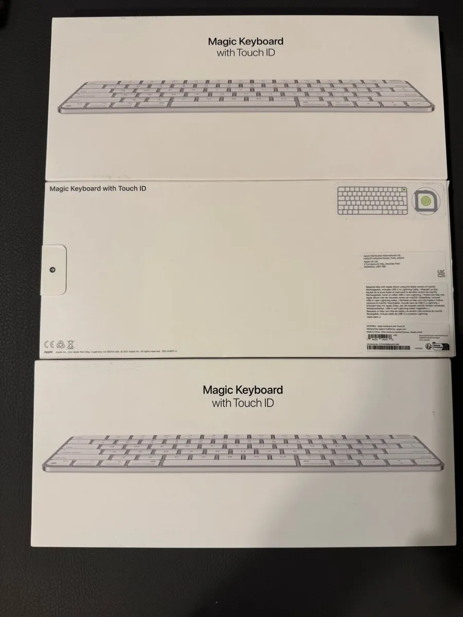 Apple Magic Keyboard with Touch ID BRITISH USB-C - Image 1
