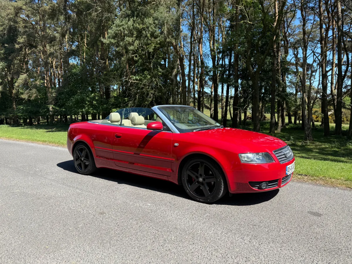 Audi A4 2005 1.8T Convertible Low Km - Image 1