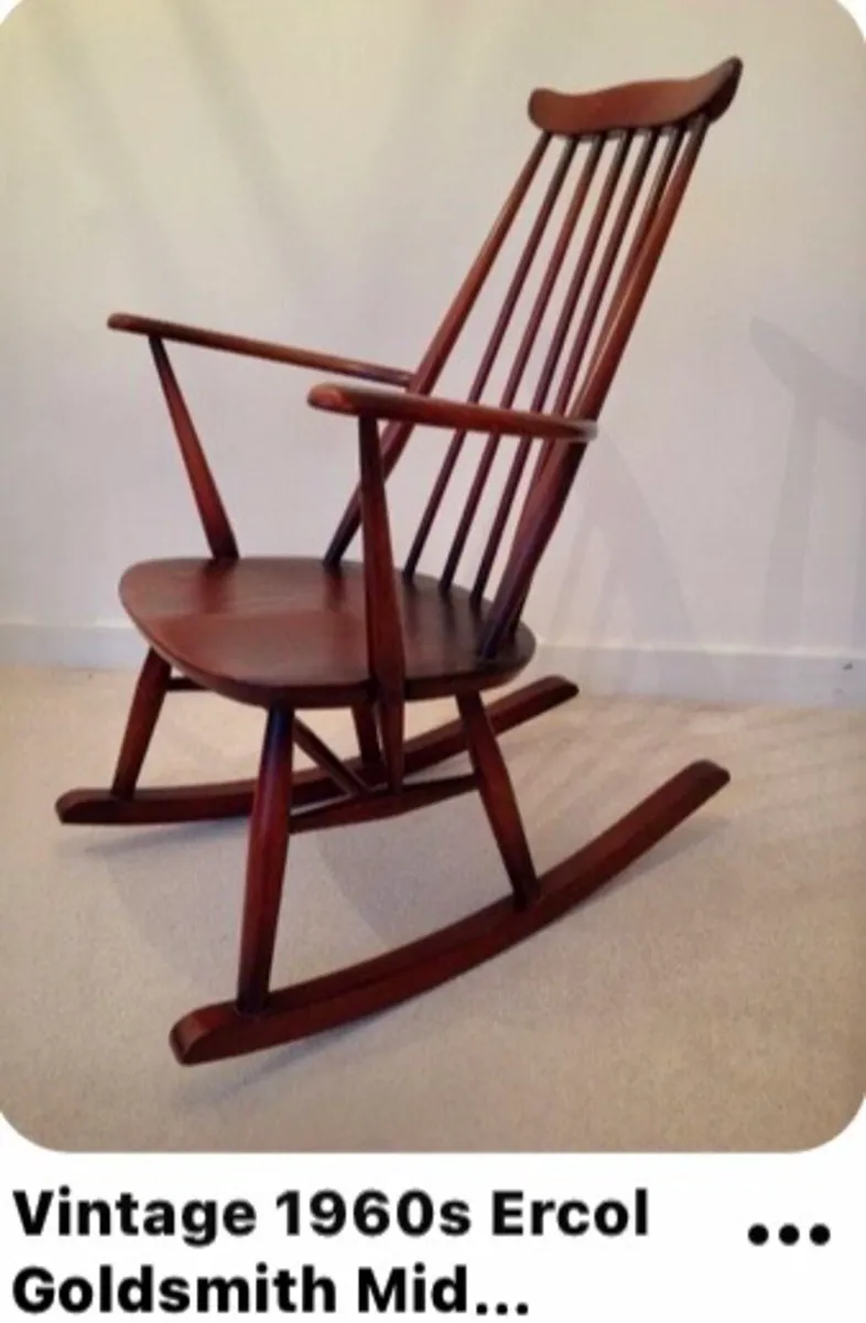 ERCOL ROCKING CHAIR - Image 1