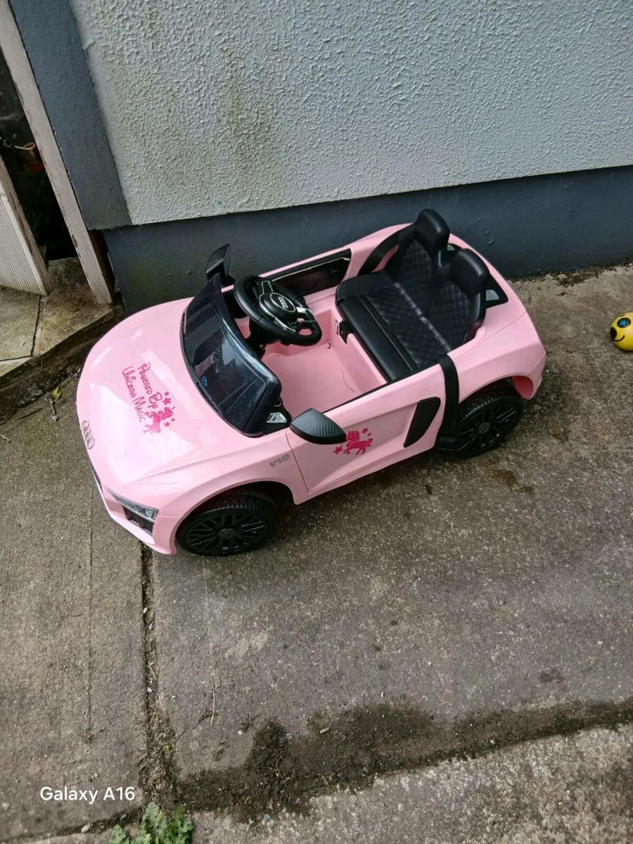 Electric car.