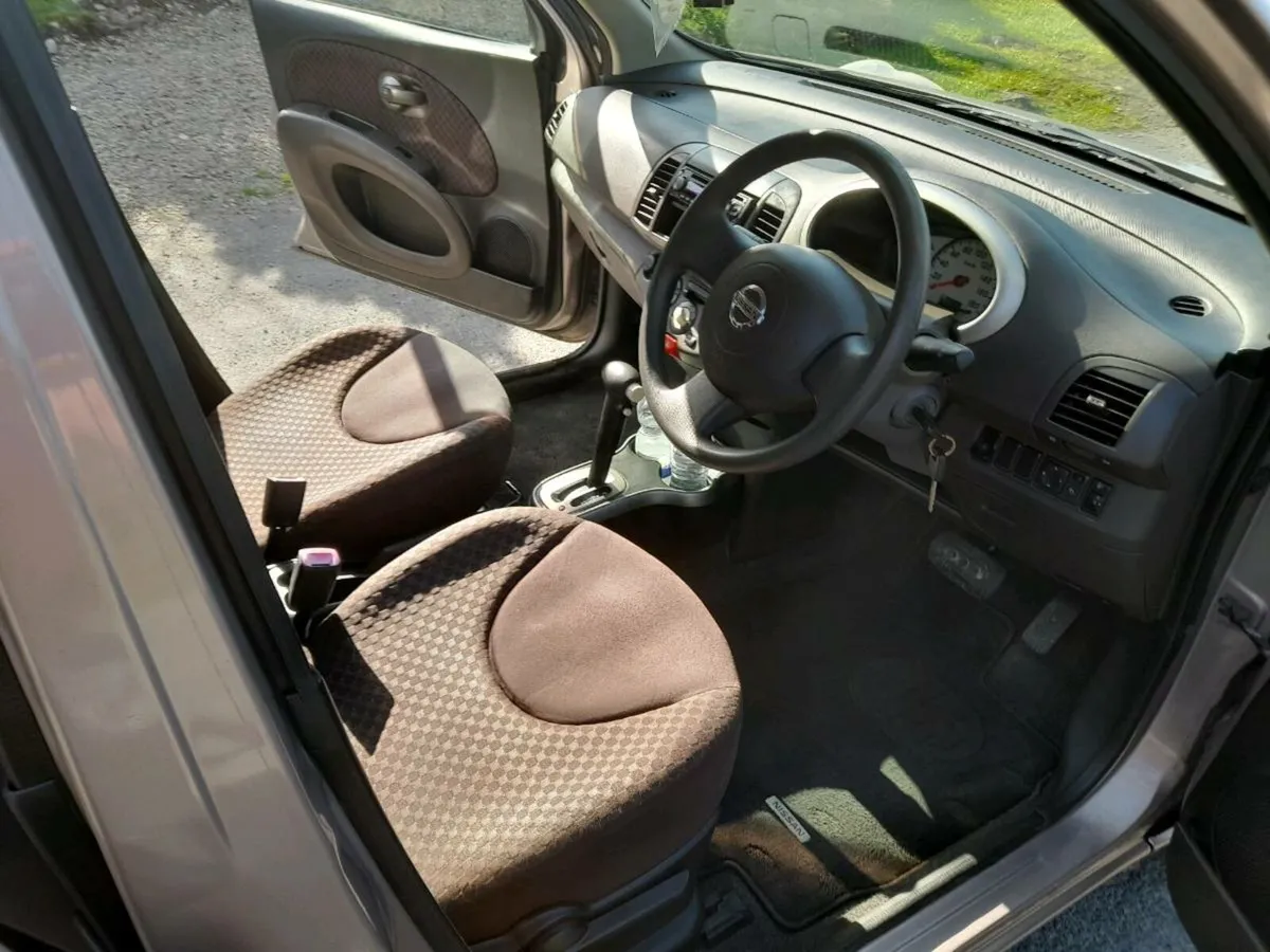 AUTOMATIC NISSAN  MICRA  MARCH LOW KMS NEW NCT 26 - Image 2