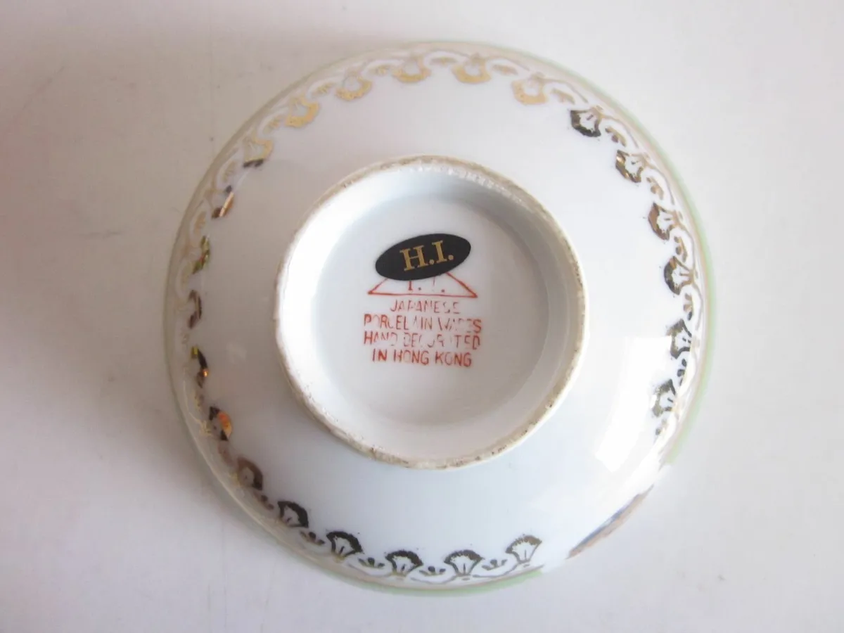 Vintage Japanese Porcelainware Bowl 1920 - Image 2