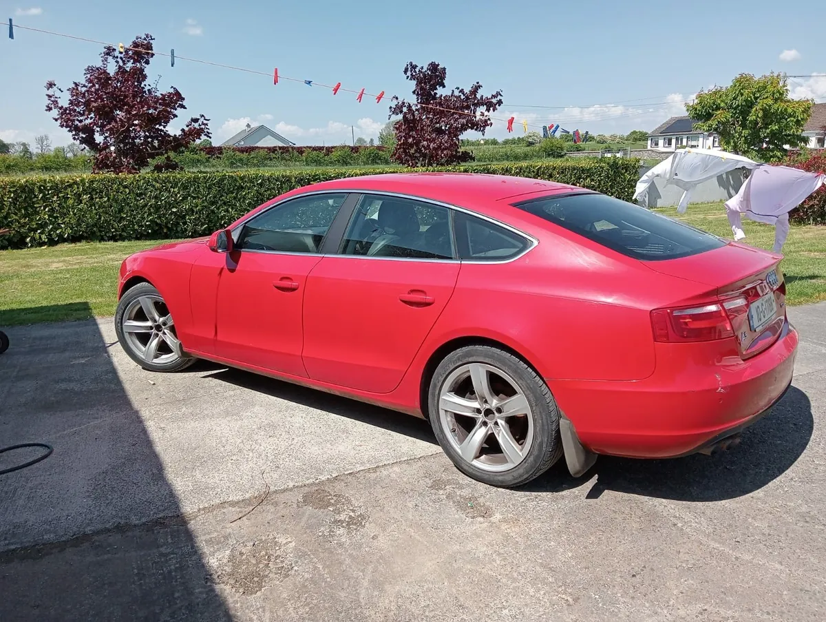 2010 Red Audi A5 - Image 2