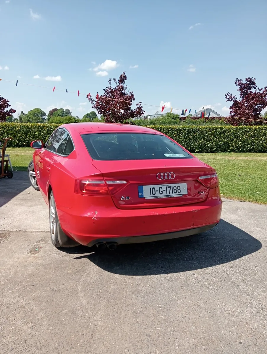 2010 Red Audi A5 - Image 3