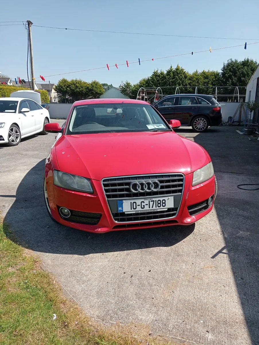 2010 Red Audi A5 - Image 1